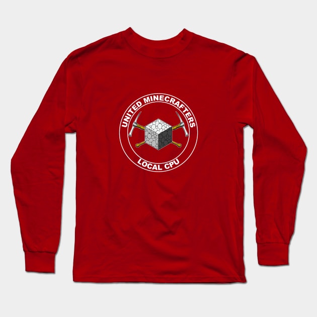 United Minecrafters Long Sleeve T-Shirt by AngryMongoAff